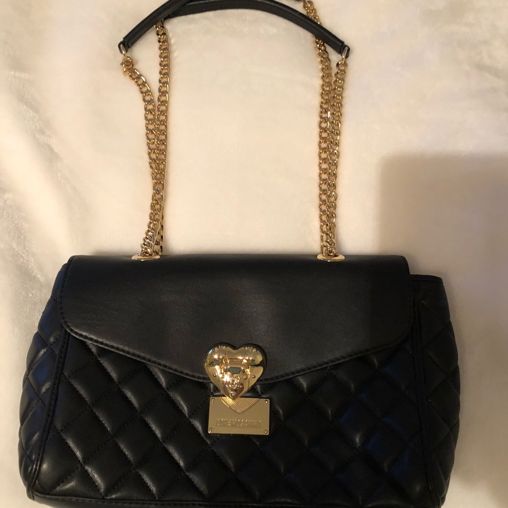 Moschino black purse